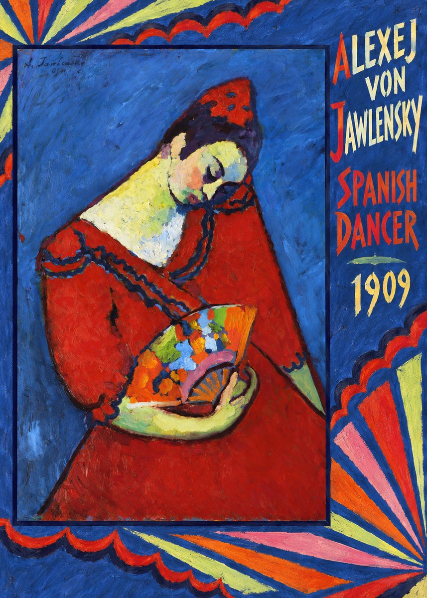 Alexej von Jawlensky Spanish Dancer No5 - Affiche