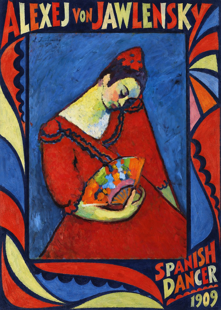 Alexej von Jawlensky Spanish Dancer No6 - Affiche