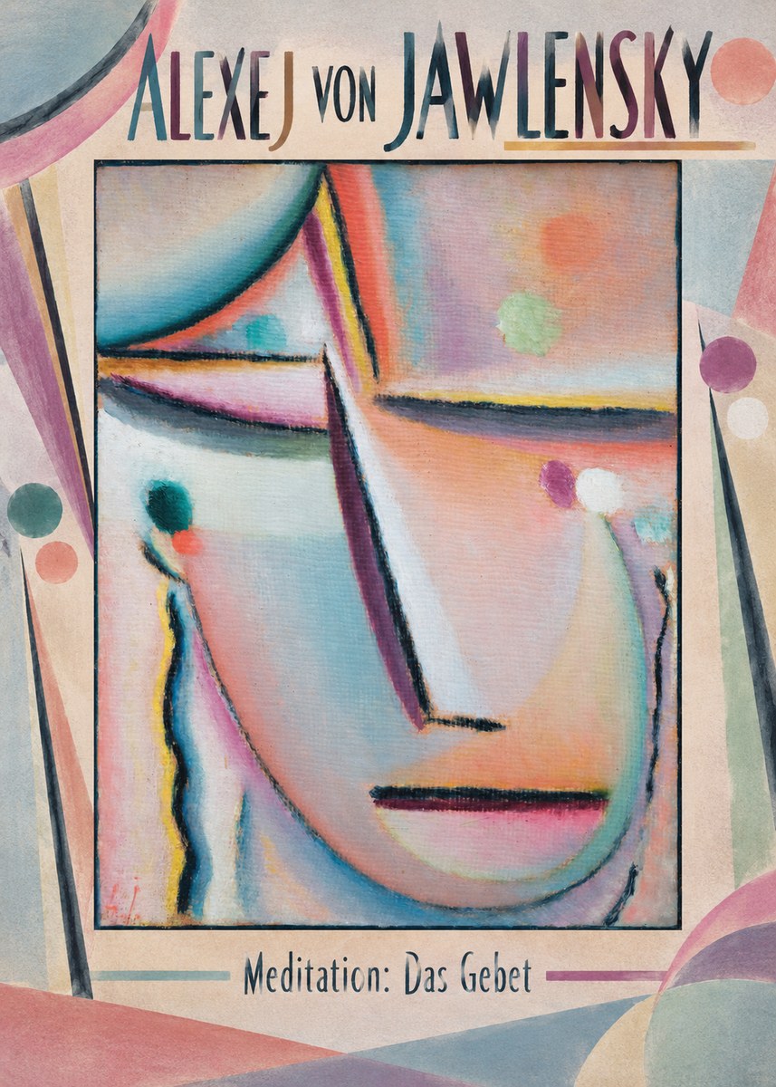 Alexej von Jawlensky Meditation: Das Gebet No5 - Affiche