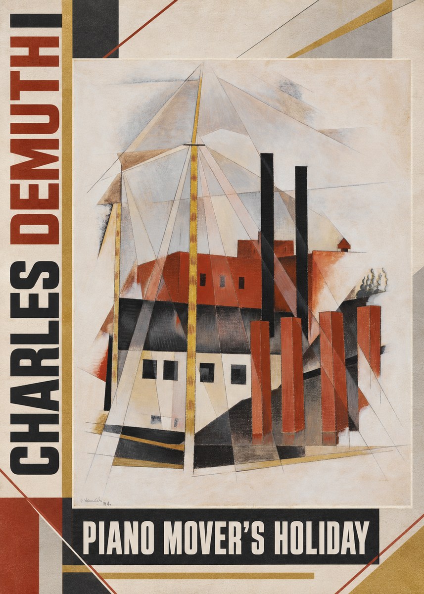Charles Demuth Piano Mover's Holiday No2 - Affiche