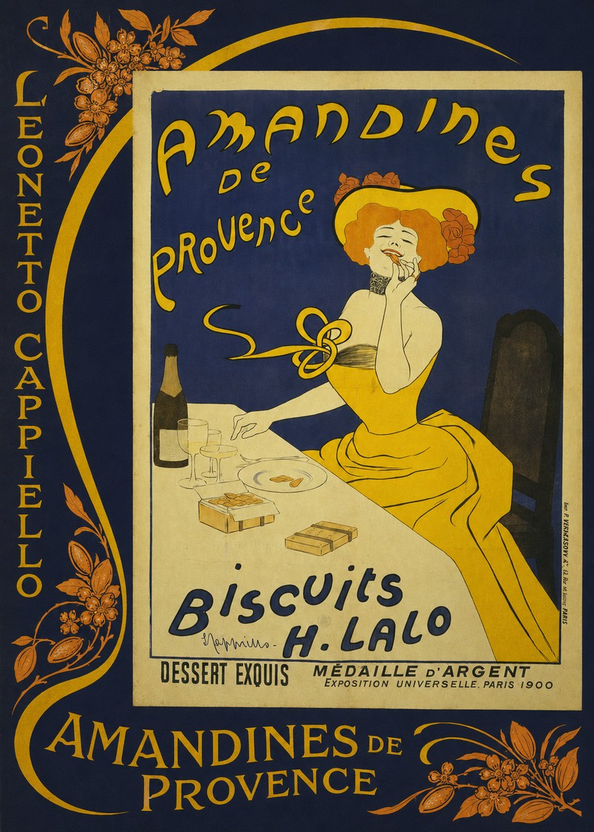 Leonetto Cappiello Amandines De Provence Biscuits H. Lalo III No2 - Affiche
