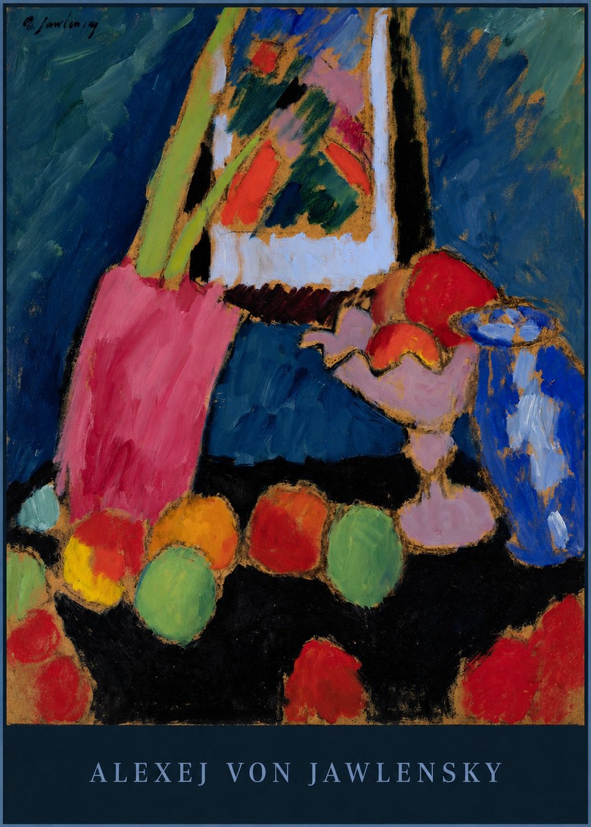 Alexej von Jawlensky Still Life No6 - Affiche