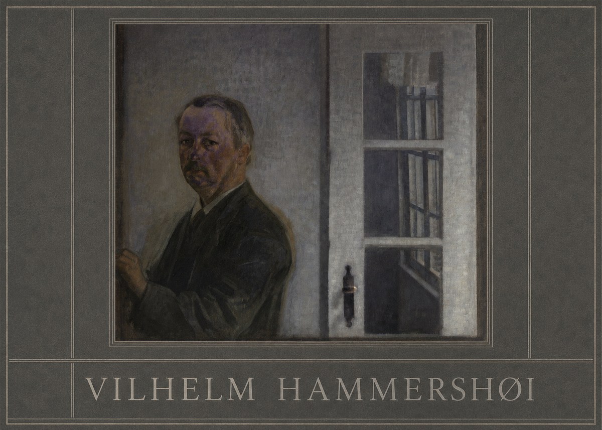 Vilhelm Hammershøi Self-portrait II No1 - Affiche