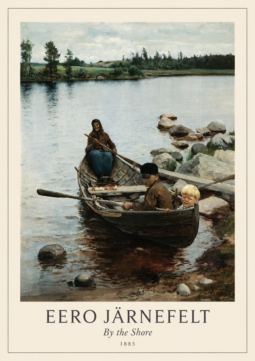 Eero Järnefelt By the Shore No1 - Affiche