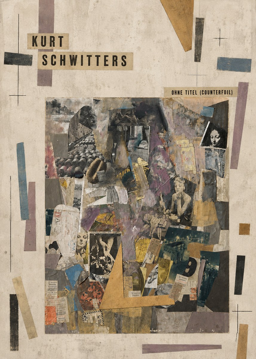 Kurt Schwitters Ohne Titel (Counterfoil) No6 - Affiche