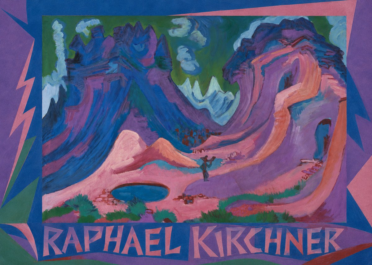 Raphael Kirchner Mountain Landscape II No1 - Affiche
