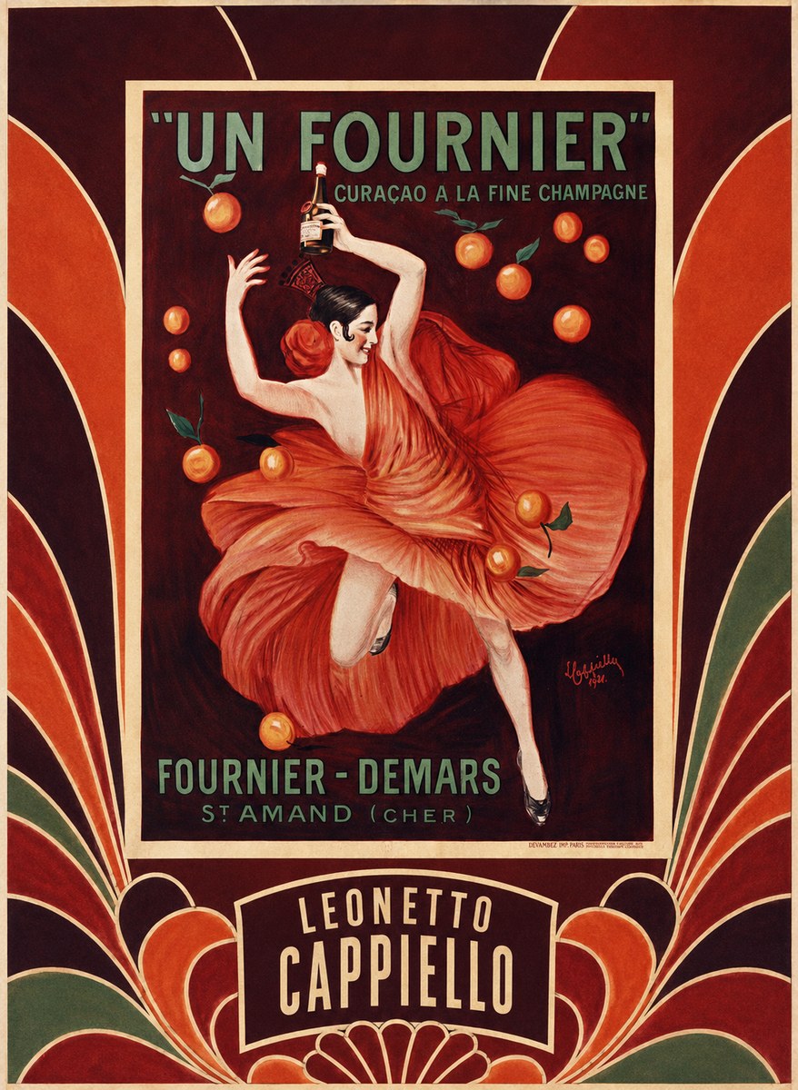 Leonetto Cappiello Un Fournier No4 - Affiche