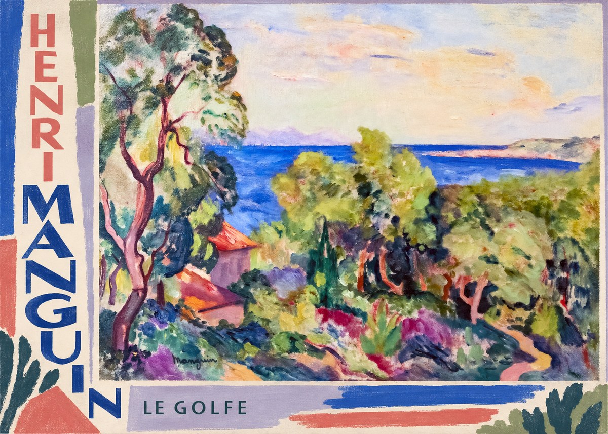 Henri Manguin Le Golfe No2 - Affiche