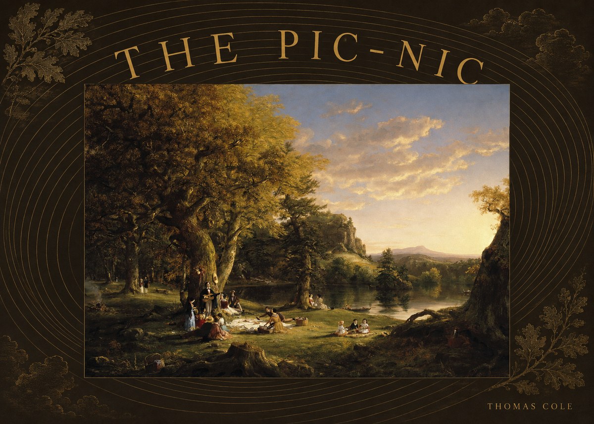 Thomas Cole The Pic-nic II No6 - Affiche