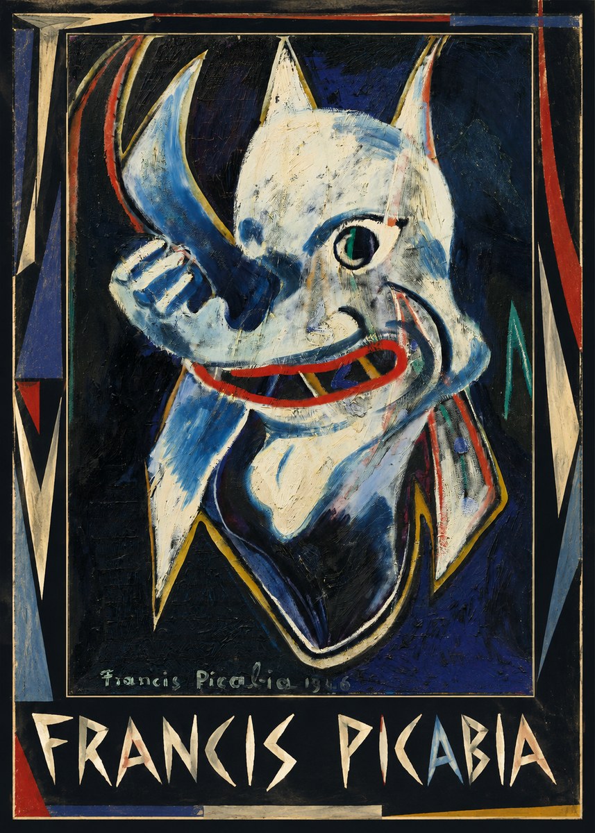 Francis Picabia Dog No1 - Affiche