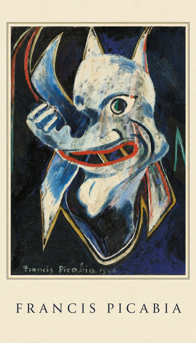 Francis Picabia Dog No4 - Affiche