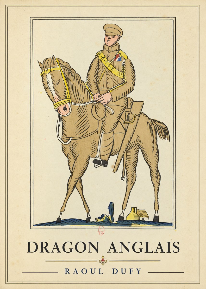 Raoul Dufy Dragon Anglais No1 - Affiche