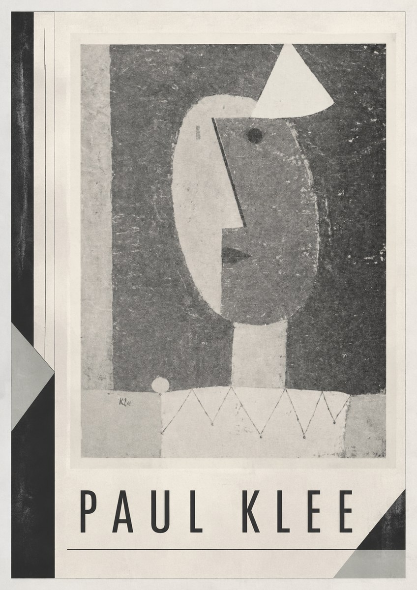 Paul Klee The Clown No3 - Affiche