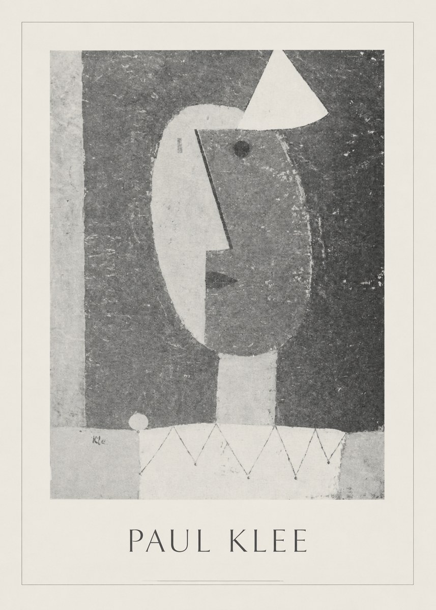 Paul Klee The Clown No5 - Affiche