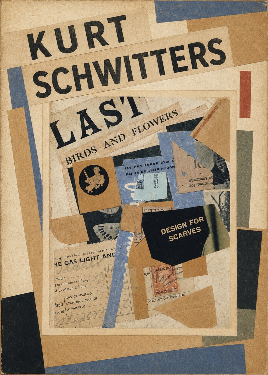 Kurt Schwitters Last Birds and Flowers No1 - Affiche