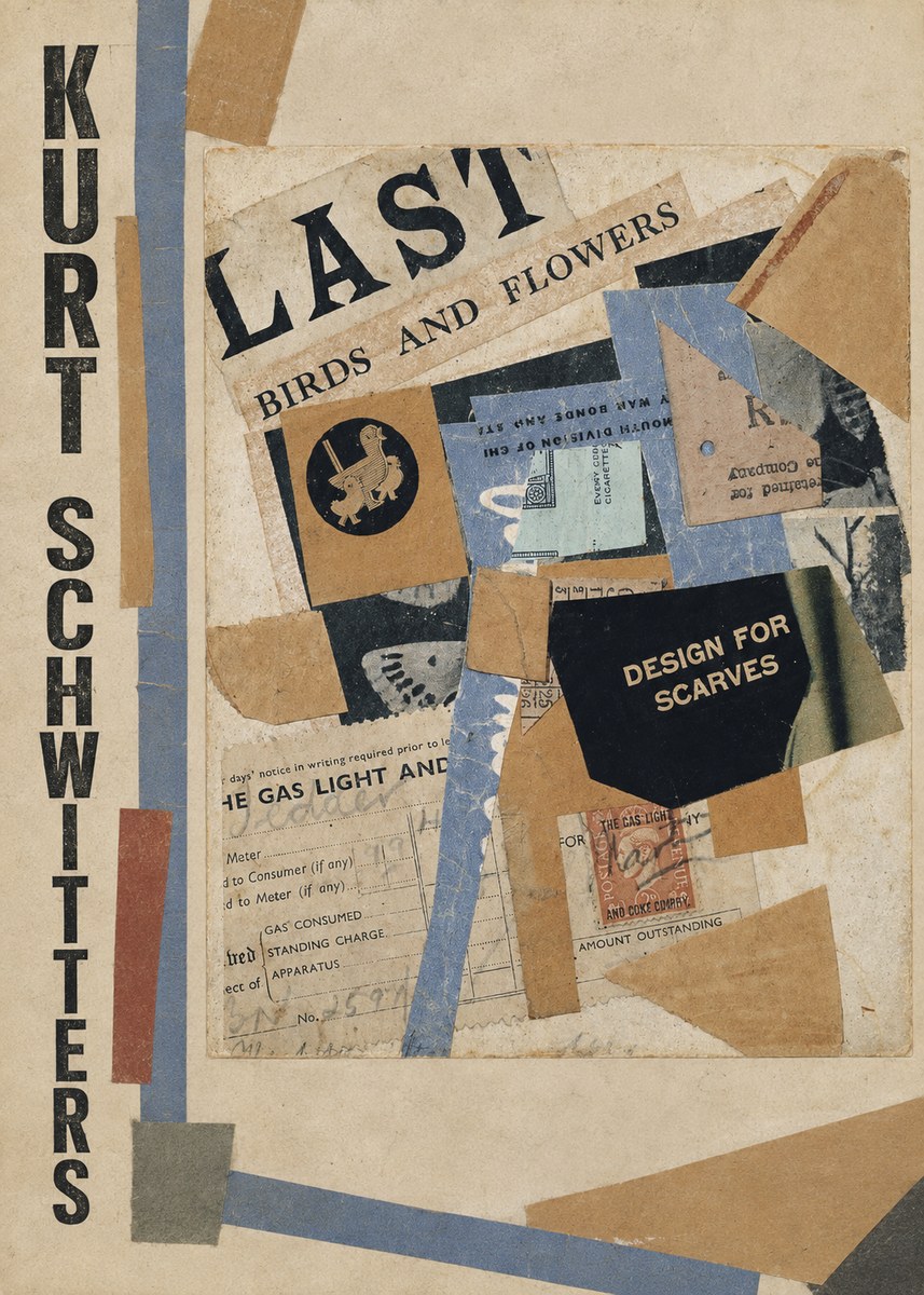Kurt Schwitters Last Birds and Flowers No2 - Affiche