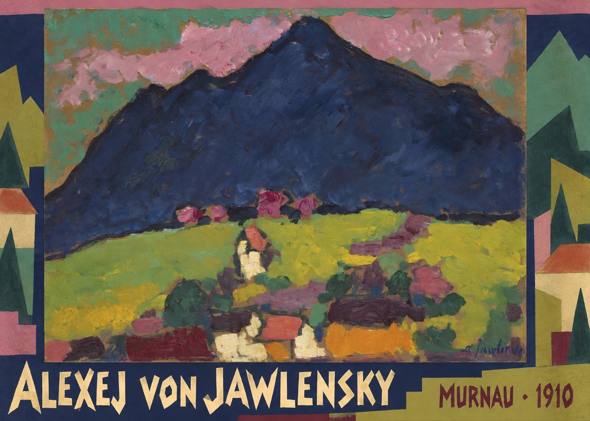 Alexej von Jawlensky Murnau No3 - Affiche