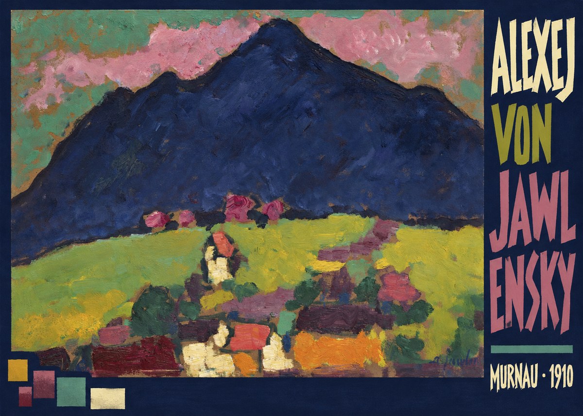 Alexej von Jawlensky Murnau No4 - Affiche