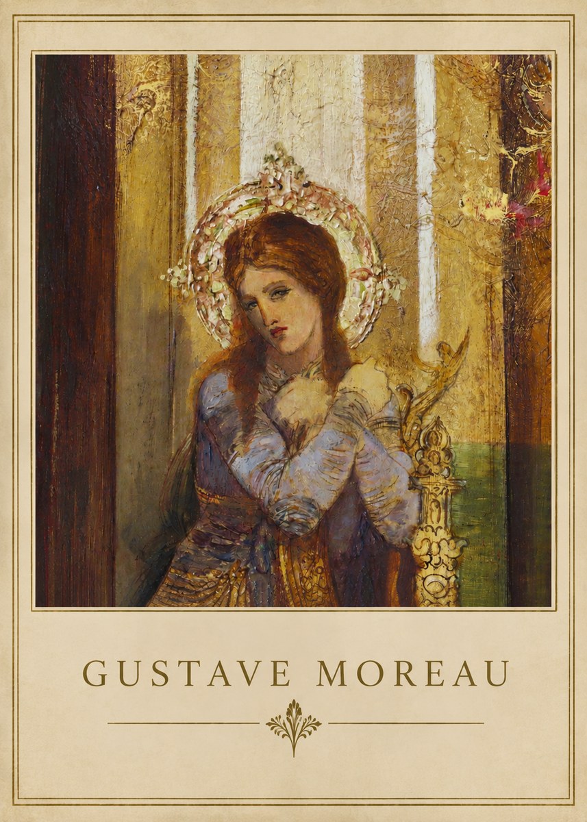 Gustave Moreau Salome II No2 - Affiche