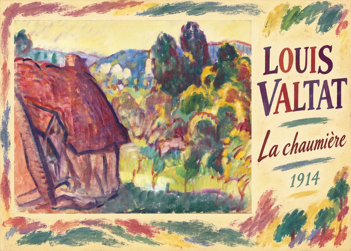 Louis Valtat La Chaumière No1 - Affiche
