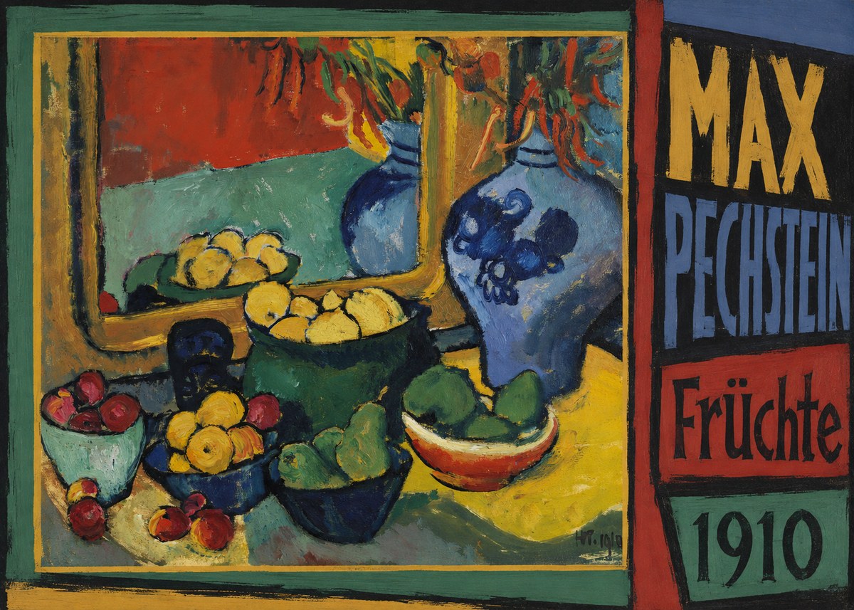 Max Pechstein Früchte 1910 No2 - Affiche