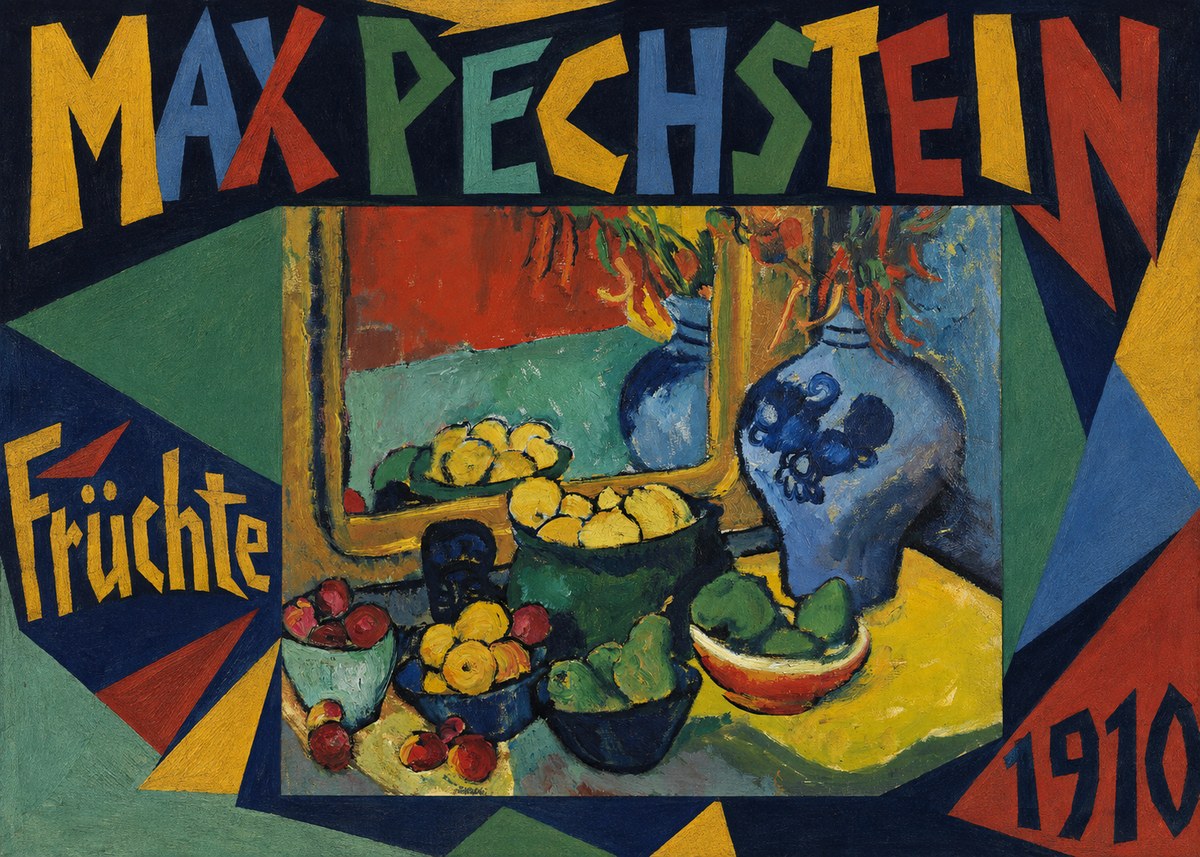 Max Pechstein Früchte 1910 No6 - Affiche