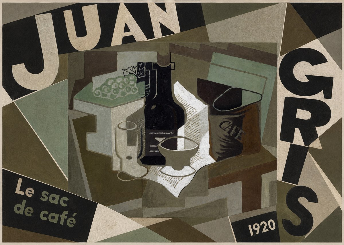 Juan Gris Le Sac De Café No5 - Affiche