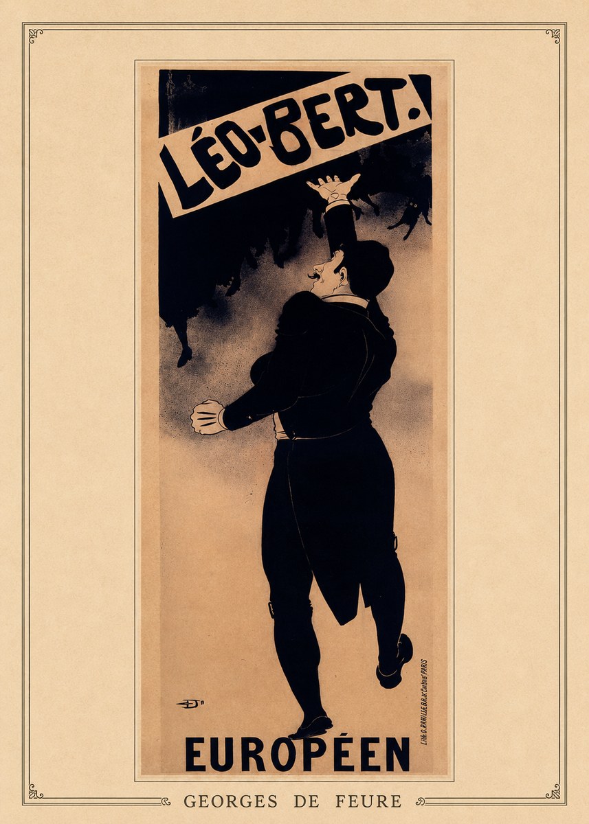 Georges de Feure Léo-bert! II No4 - Affiche