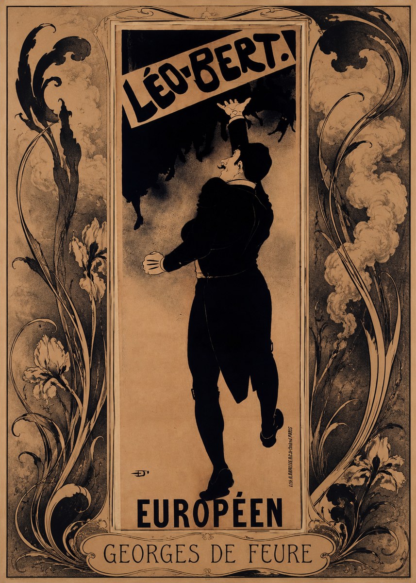 Georges de Feure Léo-bert! II No5 - Affiche