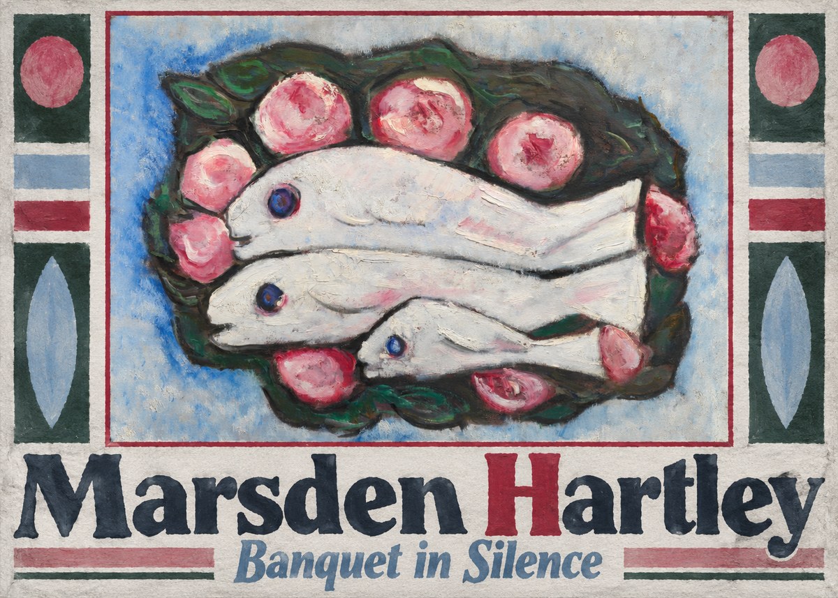 Marsden Hartley Banquet in Silence No1 - Affiche