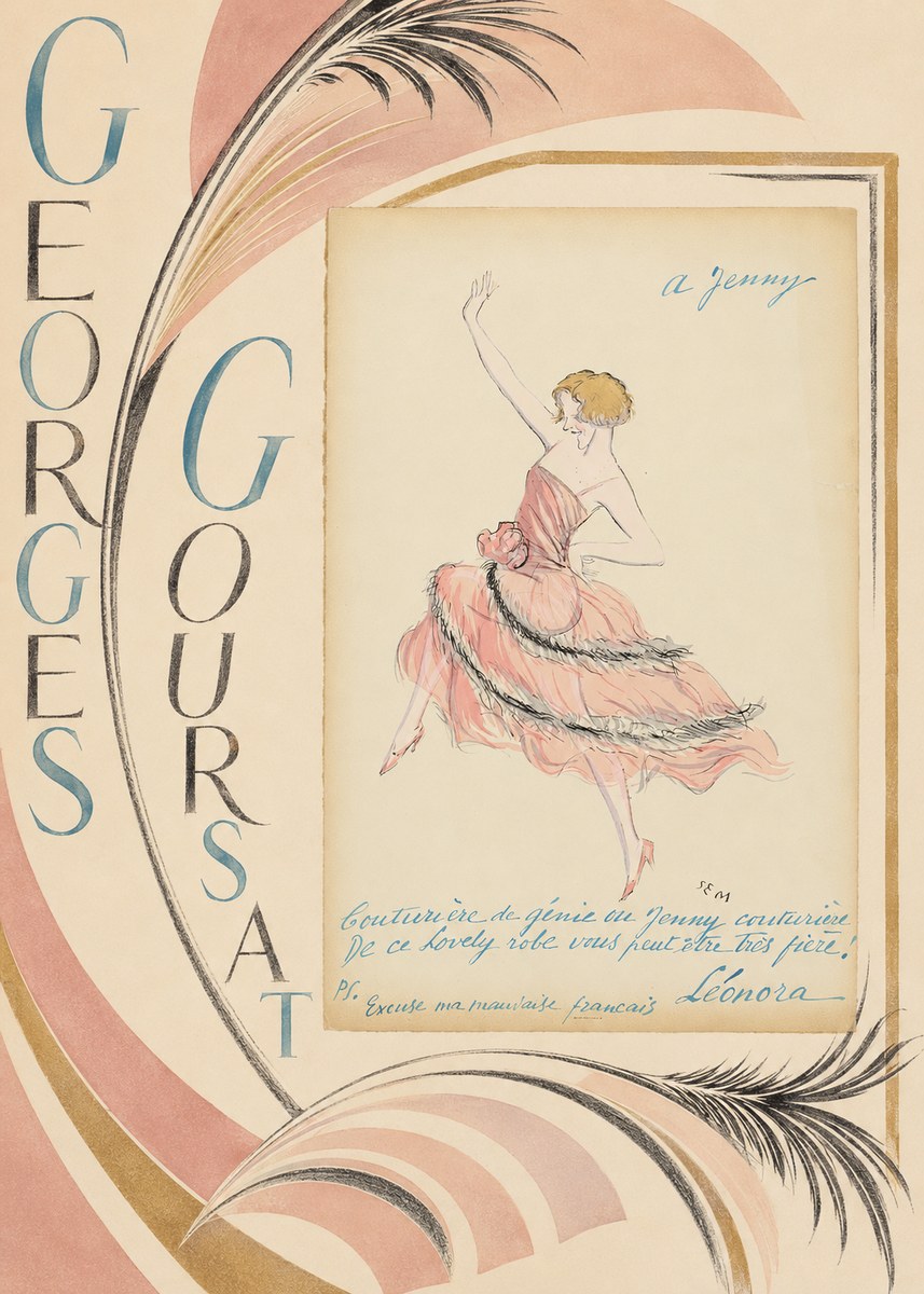 Georges Goursat A Jenny No5 - Affiche