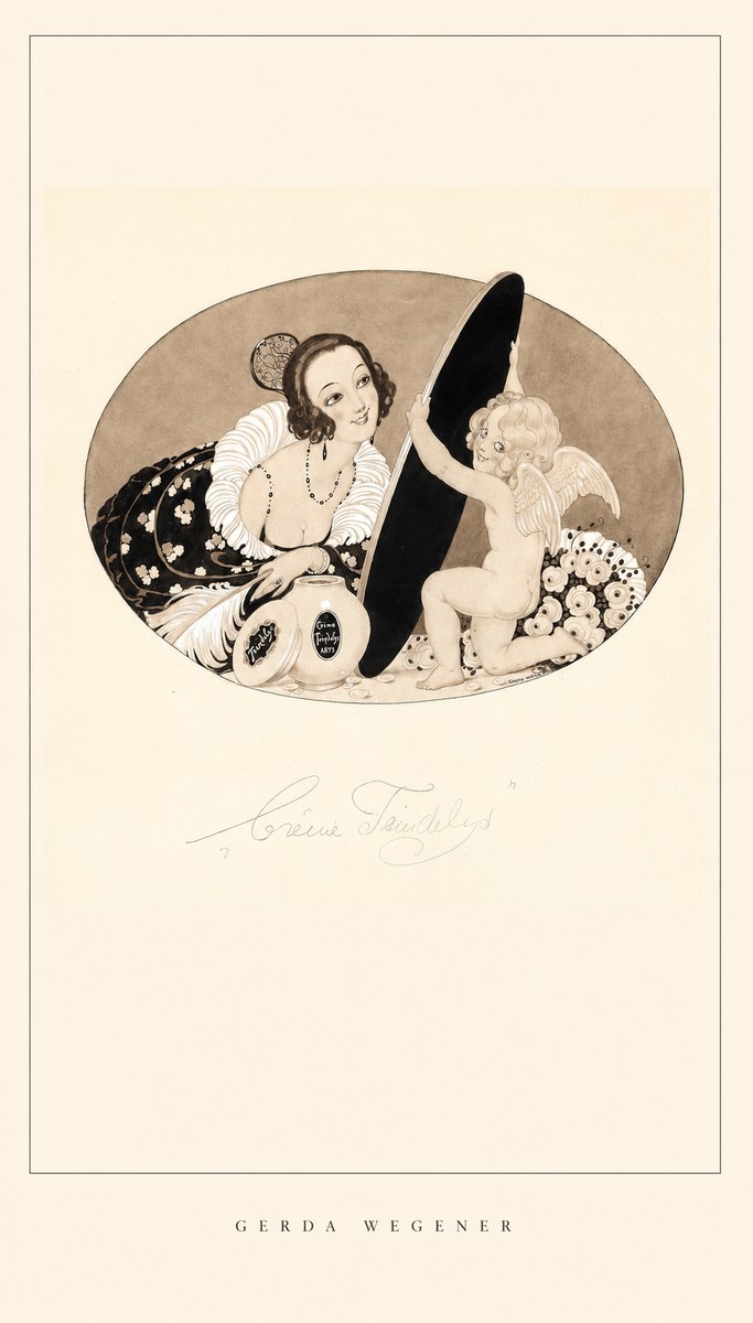 Gerda Wegener Crème Teindelys II No6 - Affiche