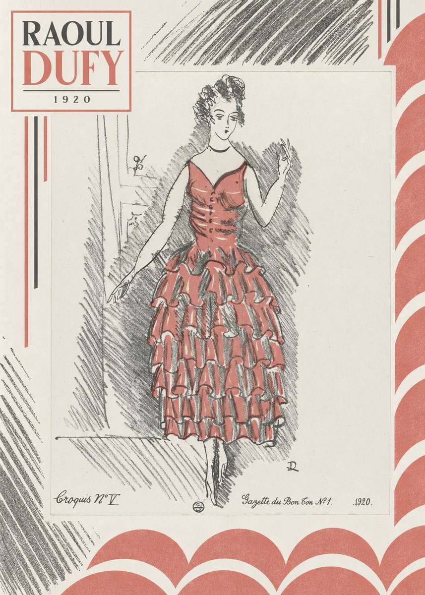 Raoul Dufy Croquis N°v No6 - Affiche