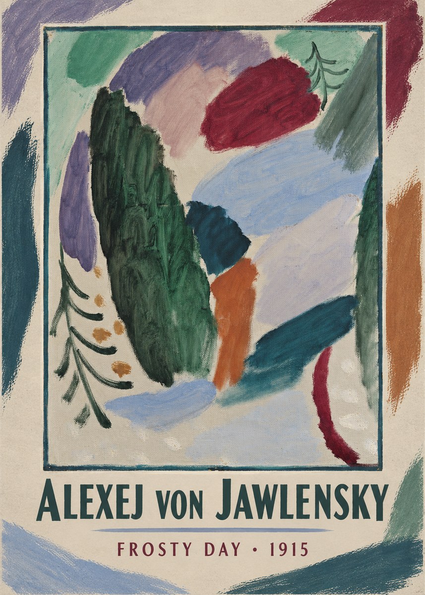 Alexej von Jawlensky Frosty Day No1 - Affiche