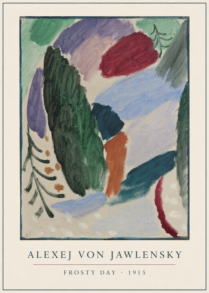 Alexej von Jawlensky Frosty Day No4 - Affiche