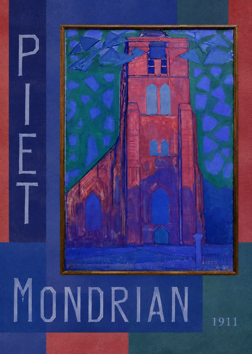 Piet Mondrian Brouwerij S.s. Schoen No2 - Affiche