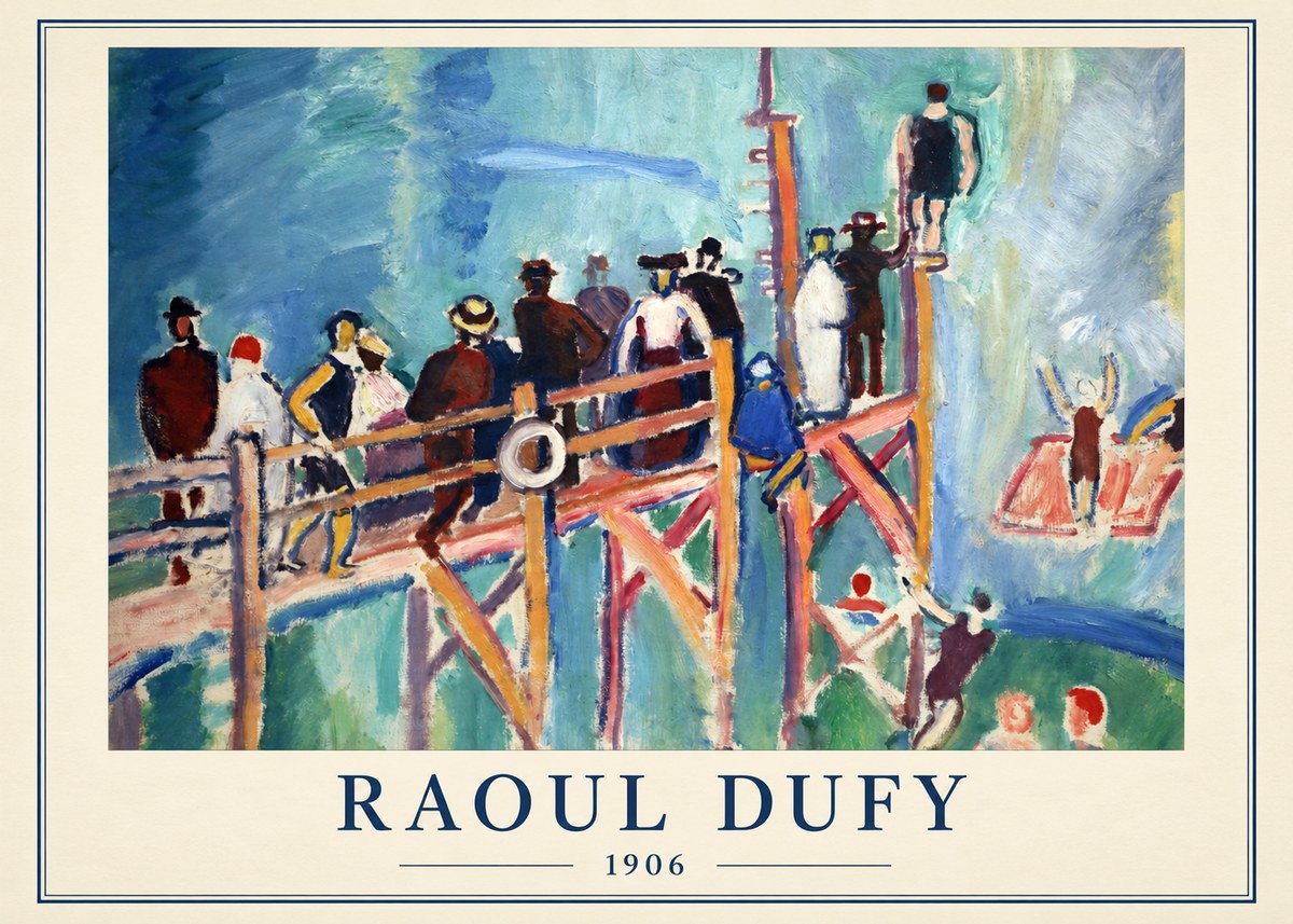 Raoul Dufy Raoul Dufy 1906 No2 - Affiche