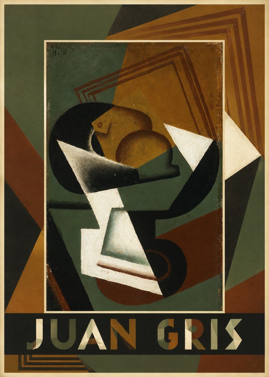 Juan Gris Nature Morte No1 - Affiche