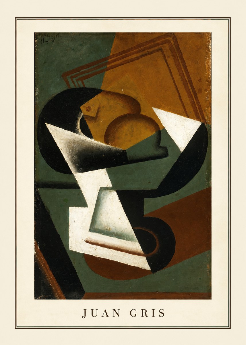 Juan Gris Nature Morte No3 - Affiche