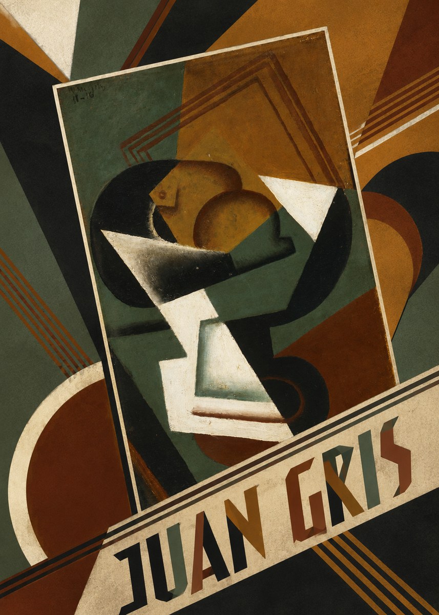 Juan Gris Nature Morte No4 - Affiche