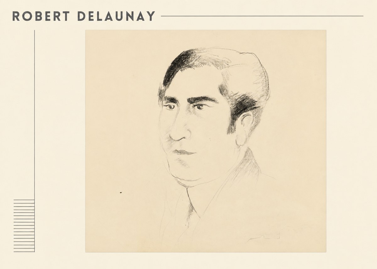 Robert Delaunay Robert Delaunay V No1 - Affiche