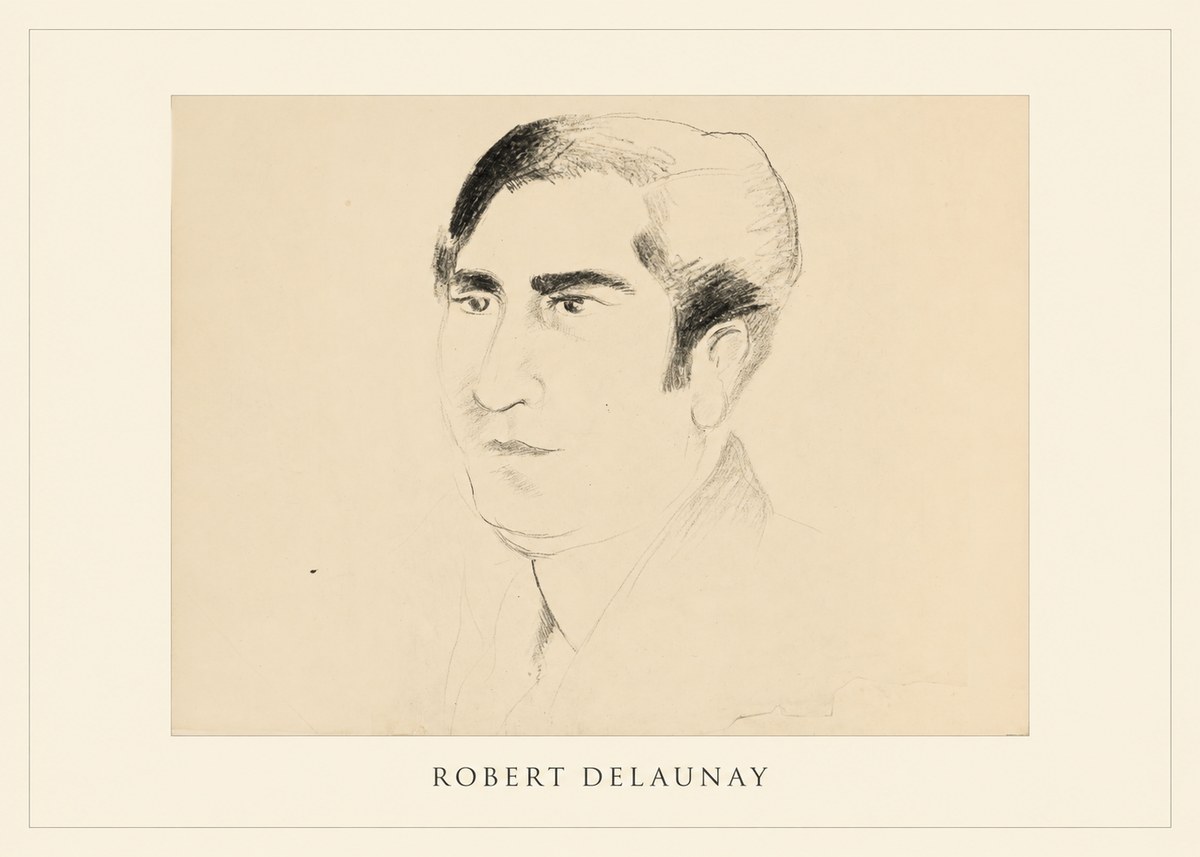 Robert Delaunay Robert Delaunay V No4 - Affiche