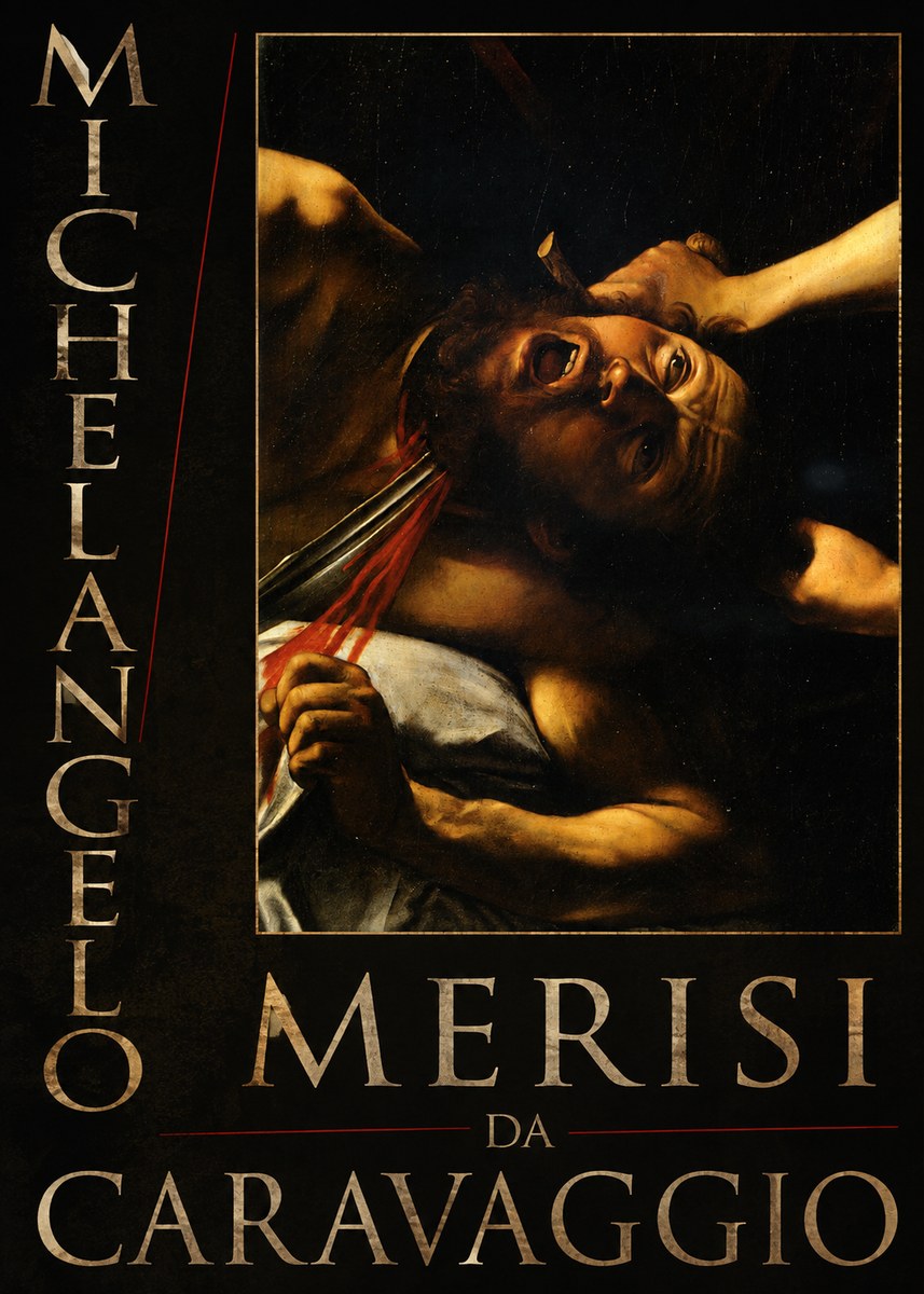 Michelangelo Merisi da Caravaggio David with the Head of Goliath IV No4 - Affiche