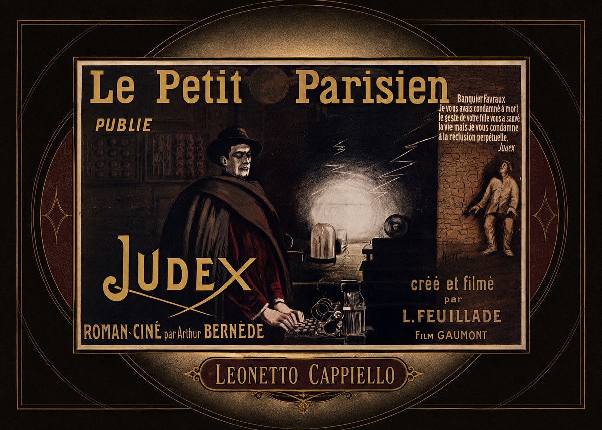 Leonetto Cappiello Judex No4 - Affiche