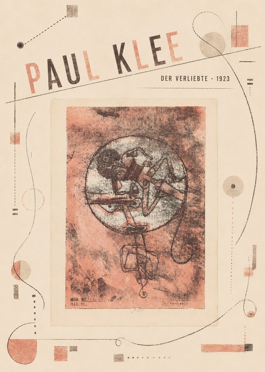 Paul Klee Der Verliebte II No5 - Affiche