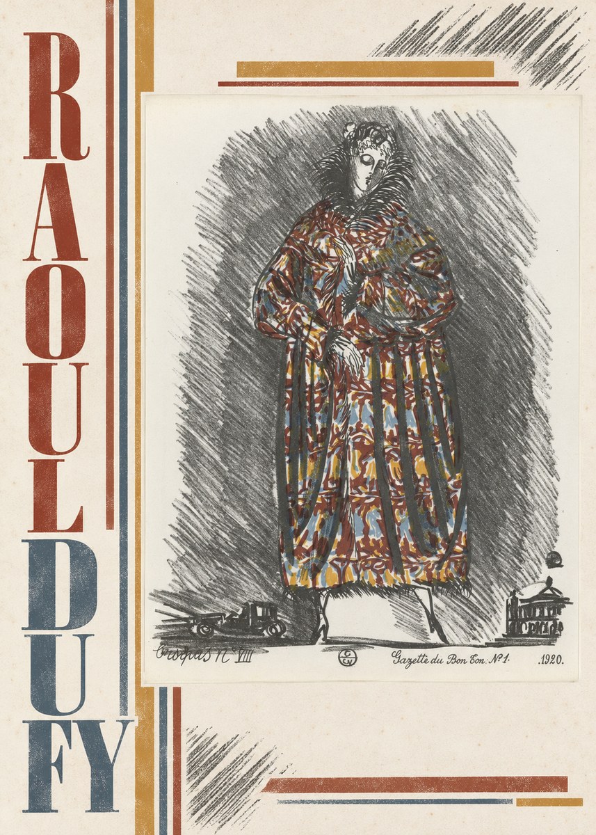 Raoul Dufy Croquis N. Viii No3 - Affiche