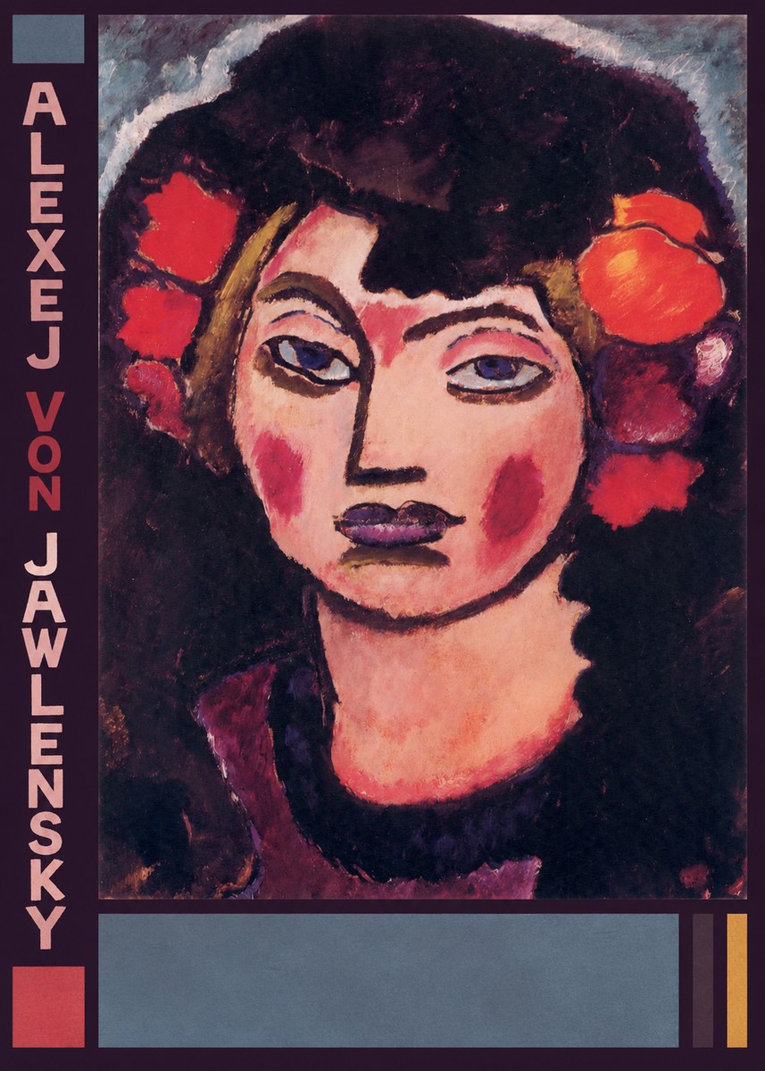 Alexej von Jawlensky Portrait of a Woman No2 - Affiche