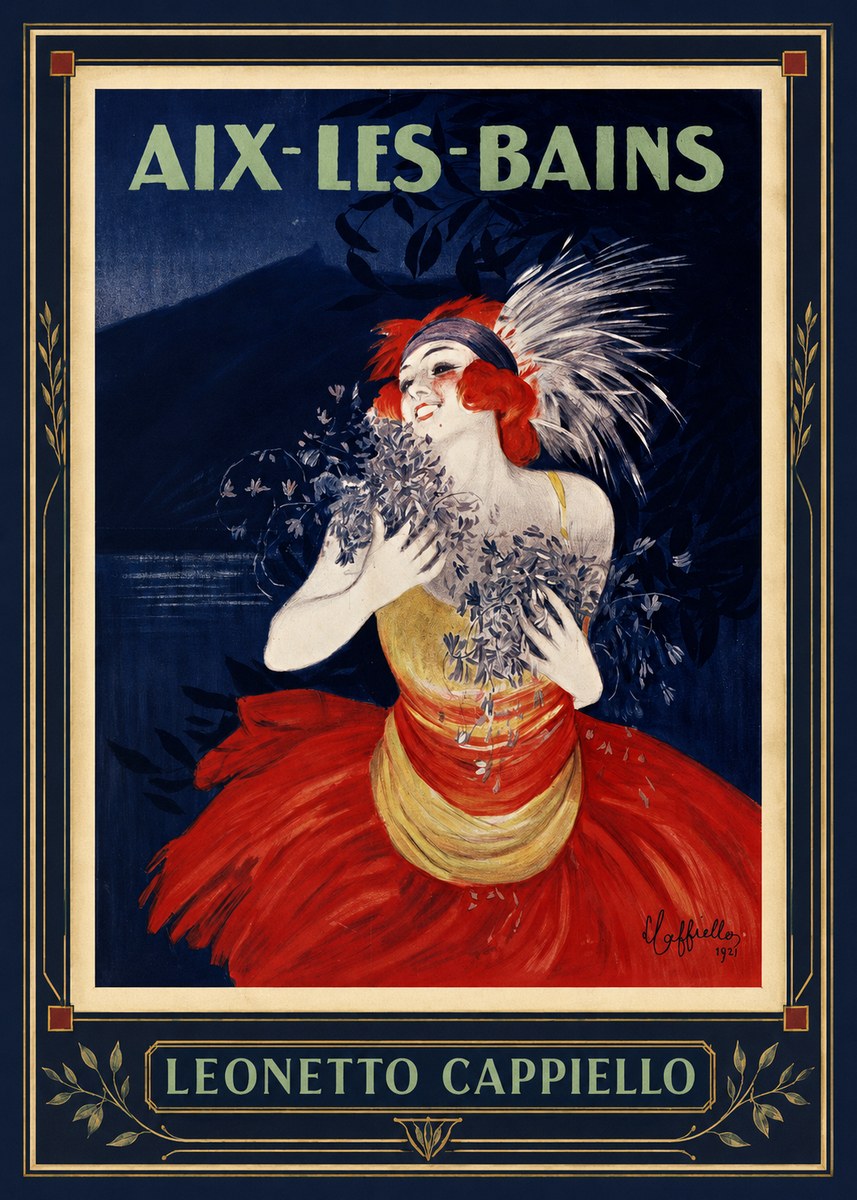 Leonetto Cappiello Aix-les-bains No1 - Affiche