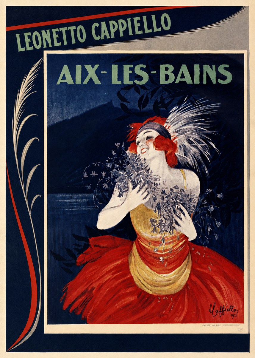 Leonetto Cappiello Aix-les-bains No2 - Affiche