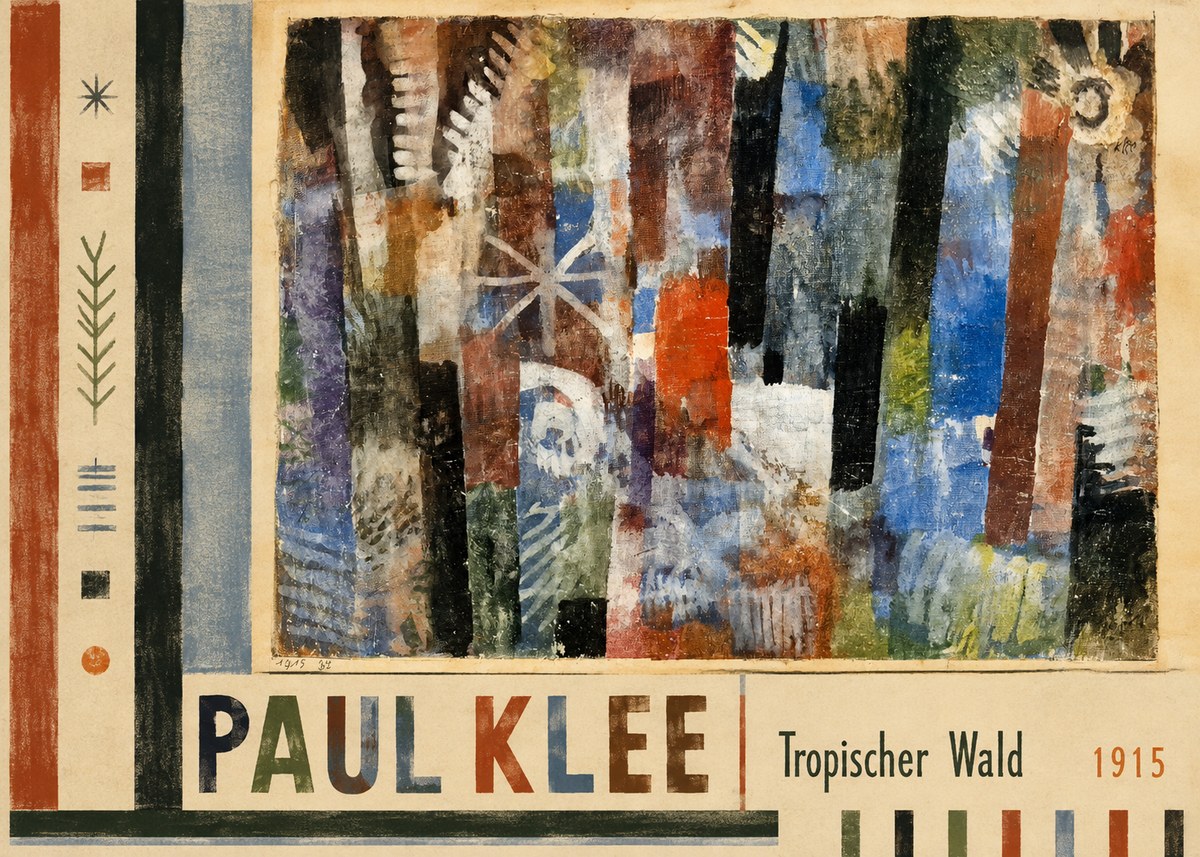 Paul Klee Tropischer Wald No2 - Affiche